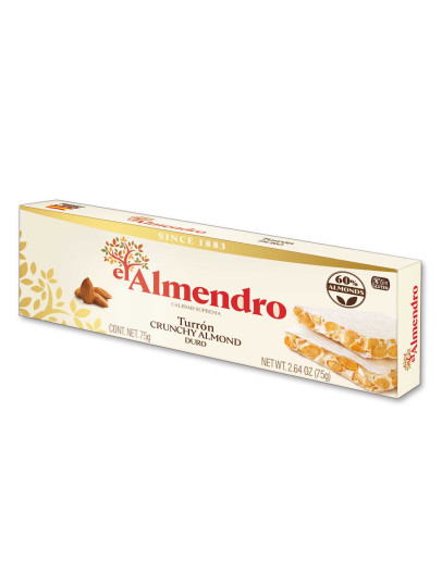 EL ALMENDRO CRUNCHY ALMOND TURRON (75GMS)
