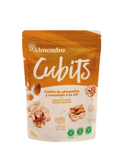 EL ALMENDRO CUBITS SALTED CARAMEL (100GMS)