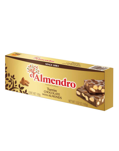 EL ALMENDRO CHOCOLATE WITH ALMONDS (100GMS)