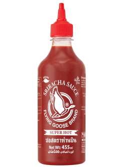 FLYING GOOSE SRIRACHA SUPER HOT CHILLI SAUCE (455ML)