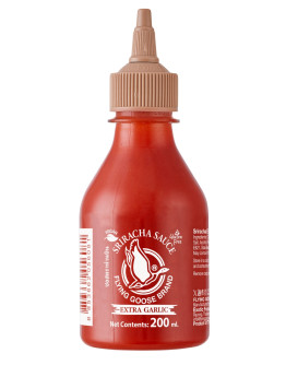 FLYING GOOSE SRIRACHA EXTRA GARLIC CHILLI SAUCE (200ML)