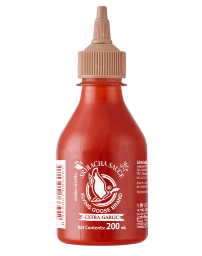 FLYING GOOSE SRIRACHA EXTRA GARLIC CHILLI SAUCE (200ML)