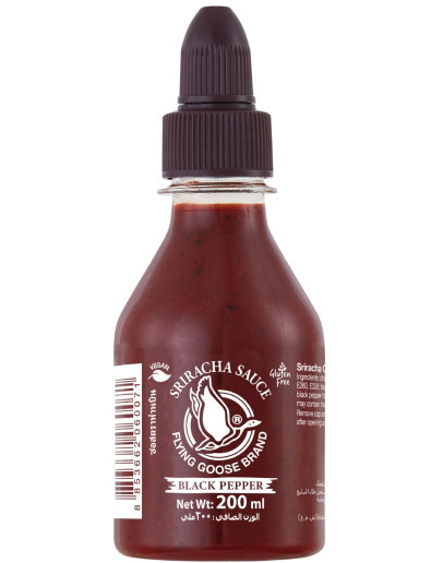 FLYING GOOSE SRIRACHA BLACK PEPPER SAUCE (200ML)