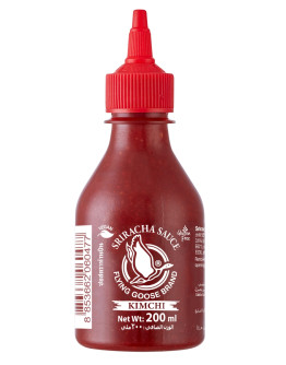 FLYING GOOSE SRIRACHA HOT CHILI SAUCE WITH KIMCHI (200ML)
