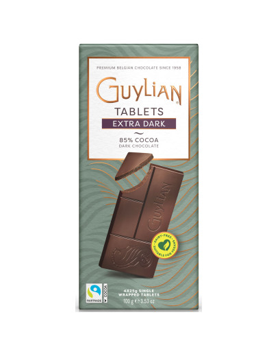 GUYLIAN EXTRA DARK CHOCOLATE 85% (VEGAN)(100GMS)