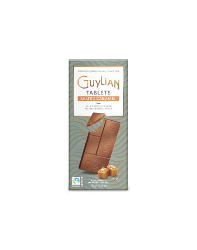 GUYLIAN MILK CHOCOLATE SALTED CARAMEL (100GMS)