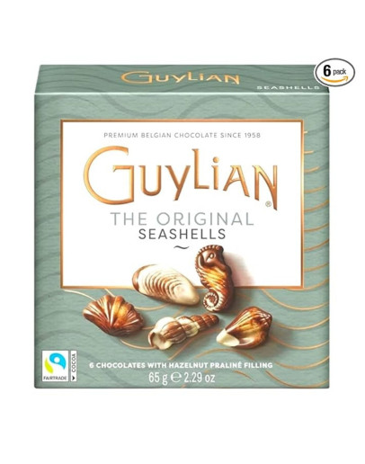 GUYLIAN CHOCOLATE SEASHELLS (65GMS)