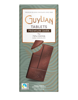 GUYLIAN PREMIUM DARK CHOCHOLATE BAR 72% (100GMS)