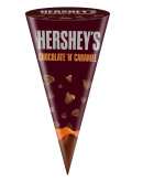 HERSHEYS CONE CHOCOLATE & CARAMEL (100ML)