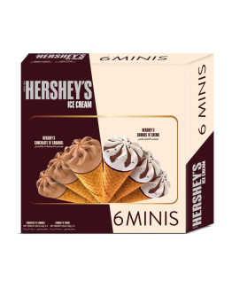 HERSHEYS MINI CONES ASST. (6X50ML)