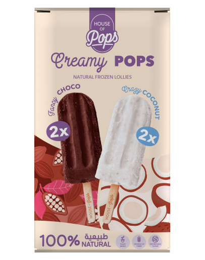 HOUSE OF POPS CREAMY MINIS (4X45ML)