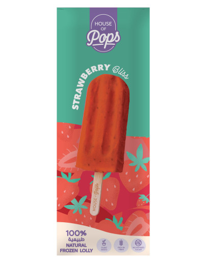 HOUSE OF POPS SUPER STRAWBERRY (80ML)