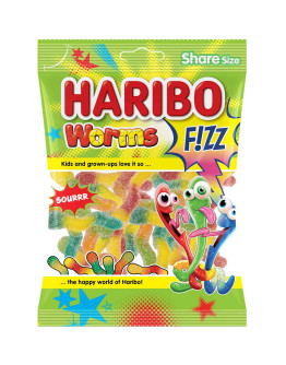 HARIBO FIZZ WORMS (70GMS)