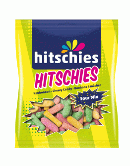 HITSCHLER HITSCHIES MINI SOUR CANDY (125GMS)