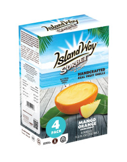 ISLAND WAY MANGO ORANGE 4 PACK (264GMS)