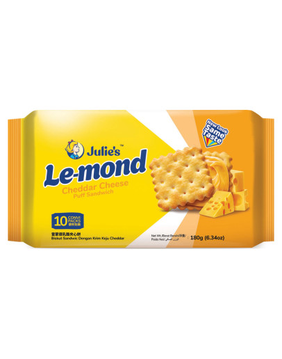 JULIE'S LE-MOND CHEDDAR SANDWICH (180GMS) 