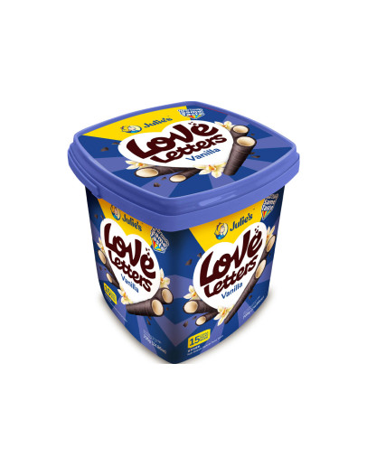 JULIE'S LOVE LETTERS VANILLA TUBS (705GMS)