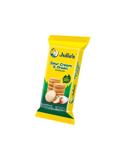 JULIE'S SOUR CREAM & ONION SANDWICH (28GMS)