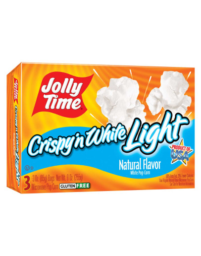 JOLLY TIME LIGHT CRISPY N WHITE (255GMS)