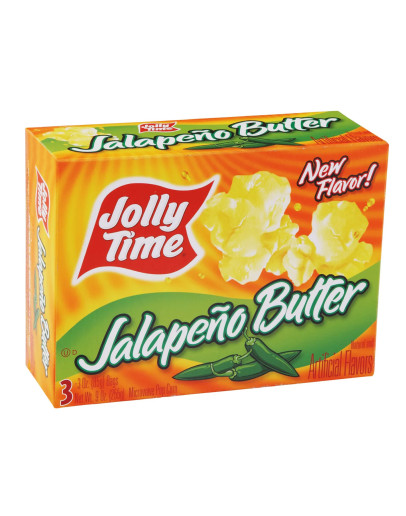JOLLY TIME JALAPENO BUTTER (255GMS)