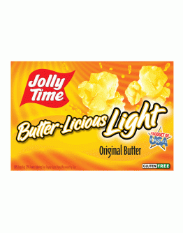 JOLLY TIME LIGHT BUTTERLICIOUS (255GMS)