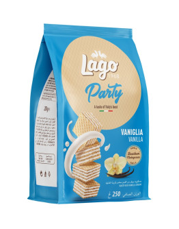 LAGO PARTY WAFERS VANILLA (250GMS)