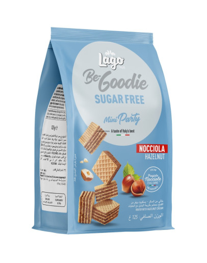 LAGO MINI PARTY HAZELNUT SUGAR FREE (125GMS)
