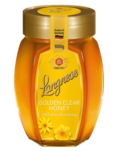 LANGNESE PURE BEE HONEY (1000GMS)