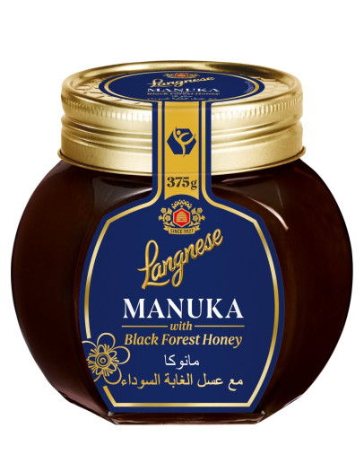 LANGNESE BLACK FOREST MANUKA HONEY (375GMS)