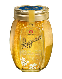 LANGNESE ACACIA WITH NATURAL COMB (500GMS)