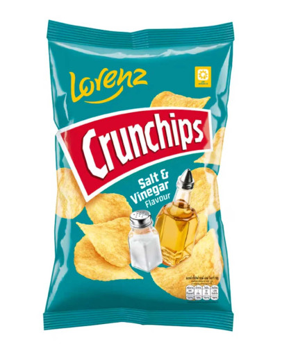 LORENZ CRUNCHIPS SALT & VINEGAR (100GMS)