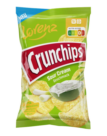 LORENZ CRUNCHIPS SOUR CREAM (100GMS)