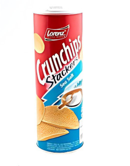 LORENZ CRUNCHIPS STACKERS SALTED (175GMS)