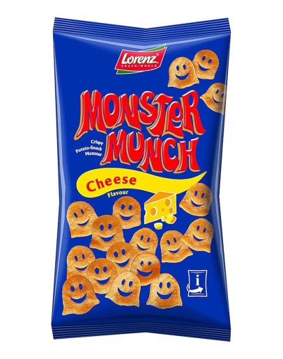 LORENZ MONSTER MUNCH CHEESE (75GMS)