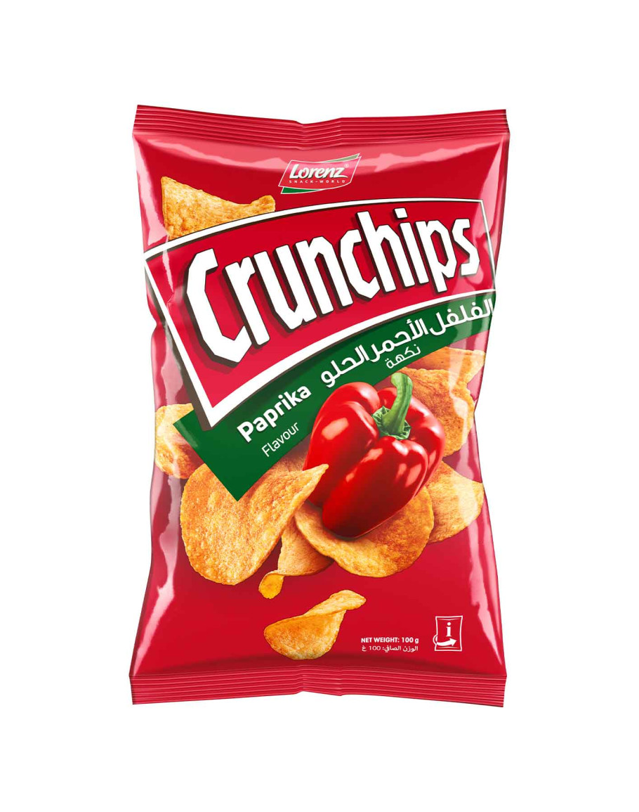 LORENZ CRUNCHIPS PAPRIKA (100GMS) | Kingdom Of Bahrain