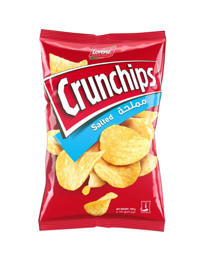 LORENZ CRUNCHIPS SALTED  (100GMS)