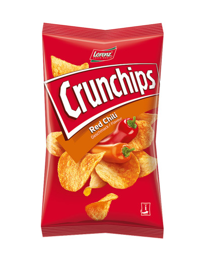 LORENZ CRUNCHIPS RED CHILLI (175GMS)
