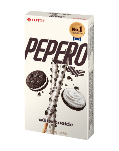 LOTTE PEPERO WHITE COOKIE (32GMS)