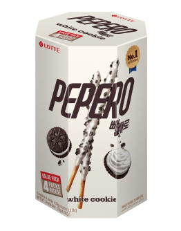 LOTTE WHITE COOKIE PEPERO MULTI (128GMS)