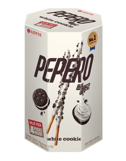 LOTTE WHITE COOKIE PEPERO MULTI (128GMS)