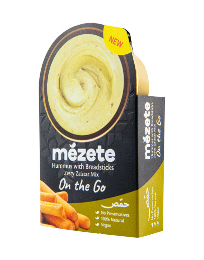MEZETE HUMMUS ZATAAR DIP & GO (92GMS)