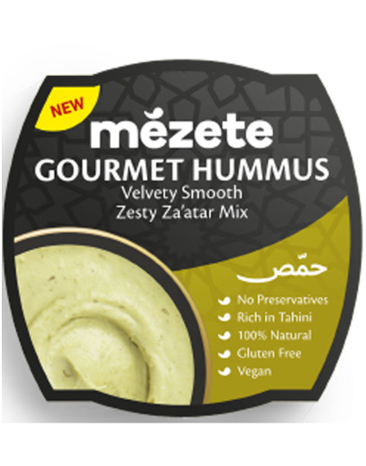 MEZETE HUMMUS ZESTY ZATAR (215GMS)