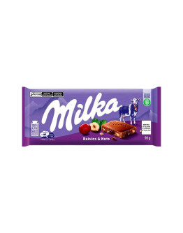 MILKA RAISINS & NUTS (90GMS)