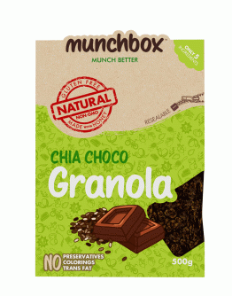 MUNCHBOX GRANOLA CHIA CHOCO (500GMS)