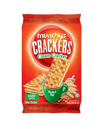 MUNCHYS CREAM CRACKERS (300GMS)