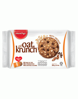 MUNCHYS OATKRUNCH NUTTY CHOCOLATE (208GMS)