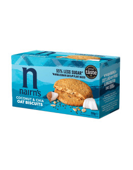 NAIRNS COCONUT & CHIA OAT BISCUITS (200GMS)