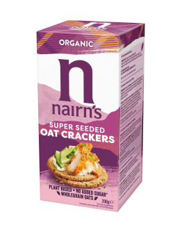 NAIRNS ORGANIC SEEDED CRACKER (200GMS)