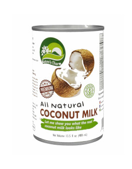 NATURE'S CHARM ALL NATURAL COCONUT MILK (400ML)