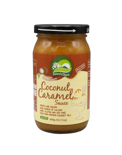NATURE'S CHARM COCONUT CARAMEL SAUCE (400GMS)